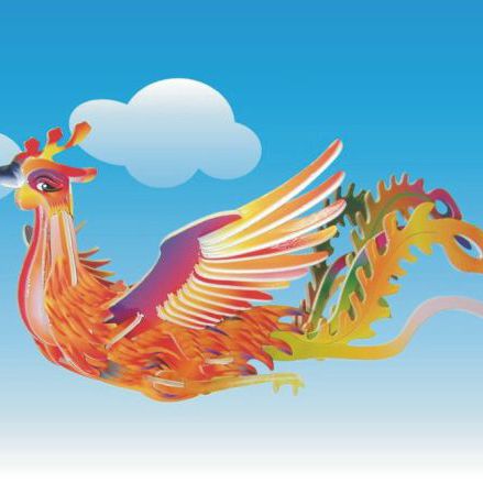 Миф Феникс цвет /01490/ Wooden Toy Миф Феникс цвет /01490/ Wooden Toy