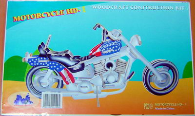 Мото Харлей-Дэвидсон 1 цв /01499/ Wooden Toy Мото Харлей-Дэвидсон 1 цв /01499/ Wooden Toy