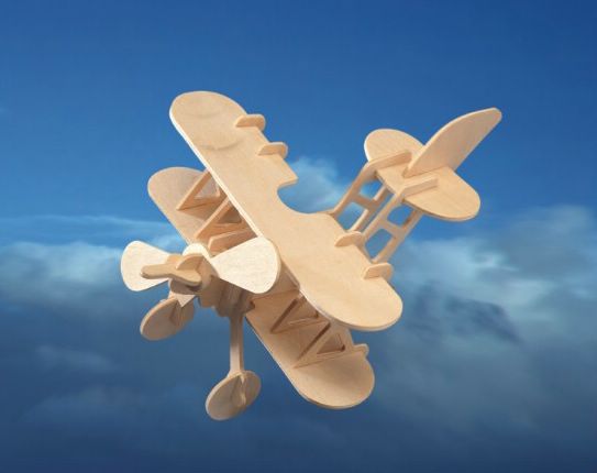 Самолеты Аэроплан мал./02787/ Wooden Toy Самолеты Аэроплан мал./02787/ Wooden Toy