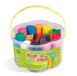 Тесто для лепки 12 цветов и формочки/15806/Развивашки Тесто для лепки 12 цветов и формочки/15806/Развивашки