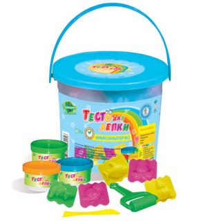 Тесто для лепки 6 цветов формочки и инструменты/15873/Развивашки Тесто для лепки 6 цветов формочки и инструменты/15873/Развивашки