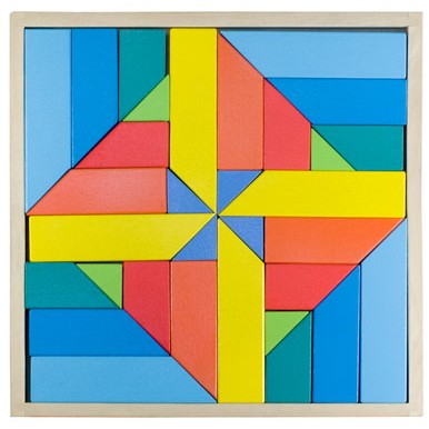 Мозаика «Калейдоскоп» окрашенная 8 цветов/31488/ KuBik Мозаика «Калейдоскоп» окрашенная 8 цветов/31488/ KuBik