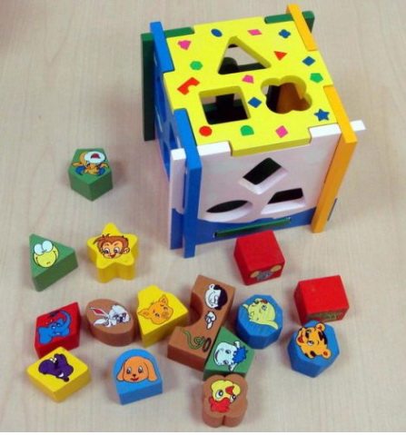 Логический куб Формы и Животные/21484/РТ Логический куб Формы и Животные/21484/РТ