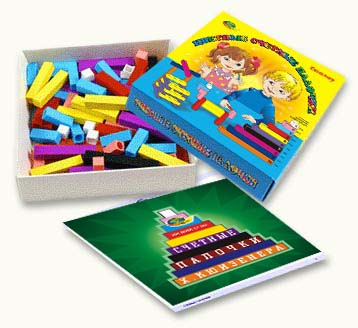 Цветные счетные палочки Кюизинера /00730/Корвет Цветные счетные палочки Кюизинера /00730/Корвет