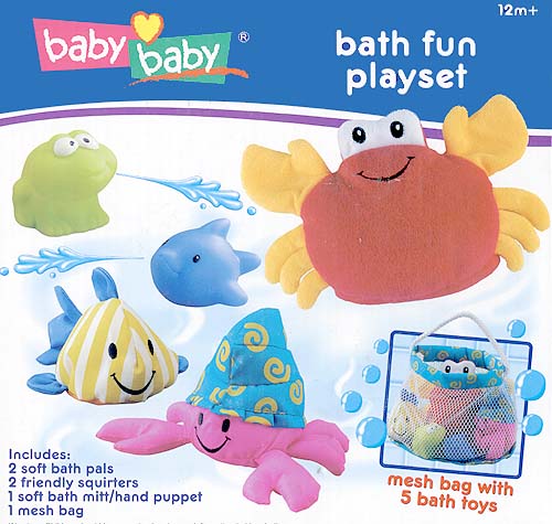 Набор для ванной Морские обитатели / BabyBaby